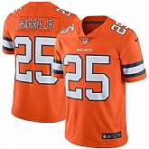 Nike Men & Women & Youth Broncos 25 Chris Harris Jr. Orange Color Rush Limited Jersey,baseball caps,new era cap wholesale,wholesale hats